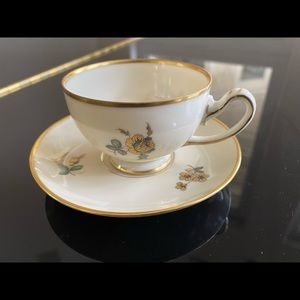 Vintage NHS Demitasse Kongens Lyngby Denmark Cup & Saucer
